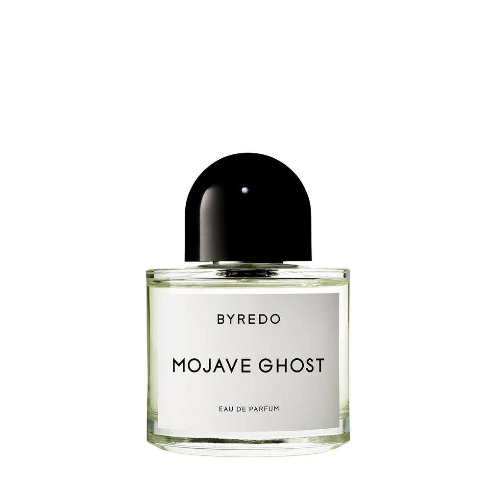 Byredo Mojave Ghost eau de parfum bottle with rounded black cap