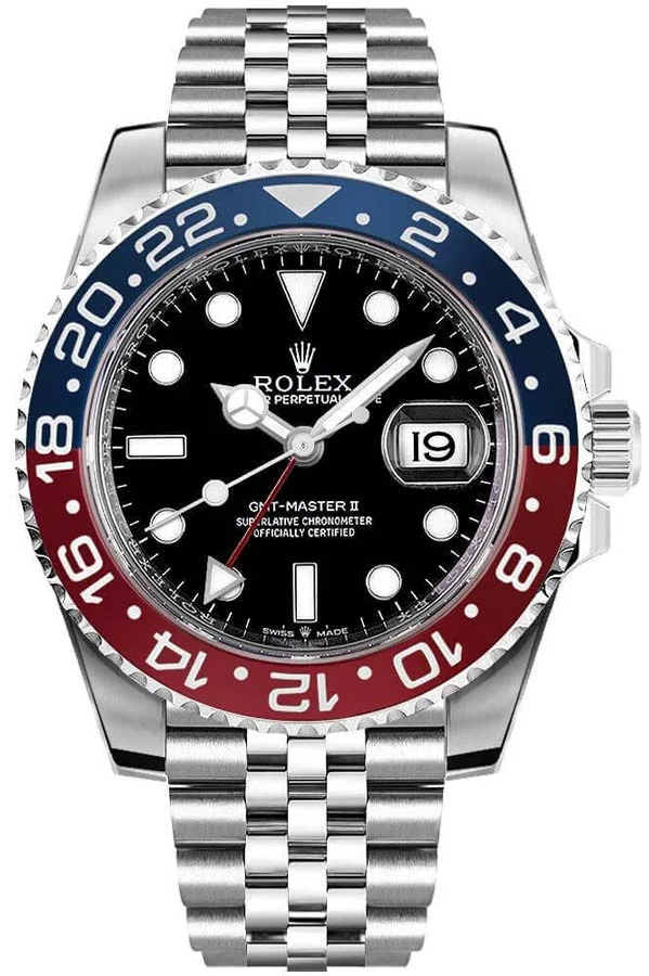 Rolex GMT-Master II 126710BLRO with red and blue Pepsi bezel
