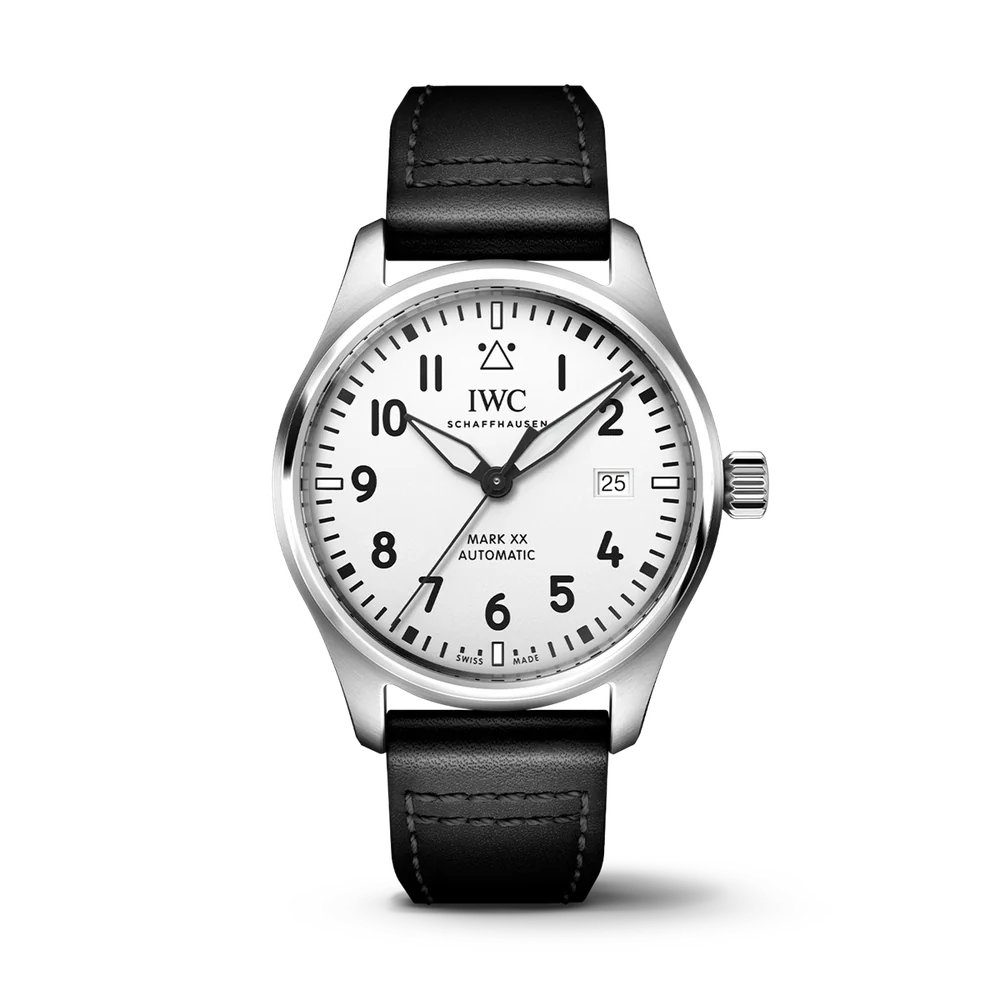IWC Pilot's Watch Mark XX with white dial