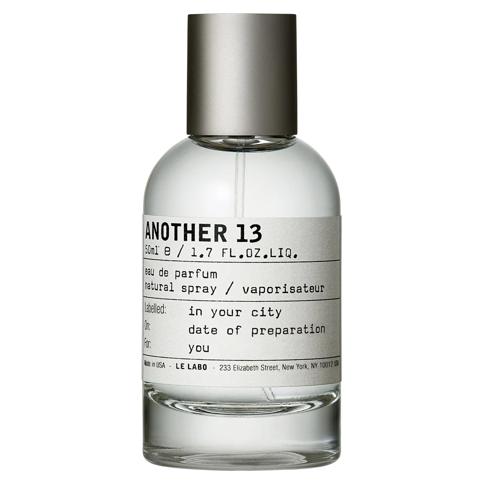 Le Labo Another 13 50ml eau de parfum bottle with silver cap