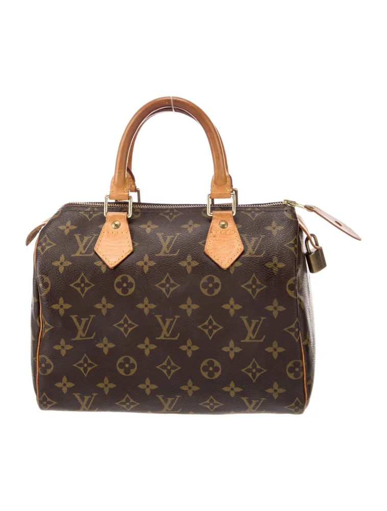 Louis Vuitton Speedy 25 in brown Monogram canvas
