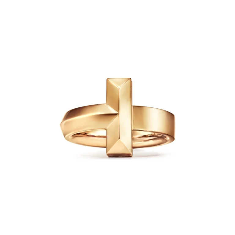 Tiffany T1 wide ring in 18-karat yellow gold