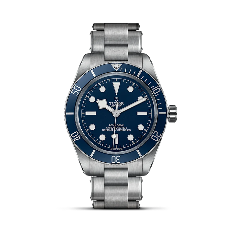 Tudor Black Bay Fifty-Eight with blue dial and steel bracelet